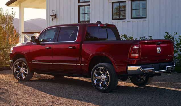 2019 Ram 1500: Overview Seating: 2-6 Cargo: 53.7 cubic feet Base Engine: 3.