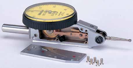 Dial Test s SERIES 513 Description of Icon Icon Description With revolution counter Long contact point Jeweled bearing Double scale spacing, easy to read Compact Dustproof Anti-magnetic FEATURES