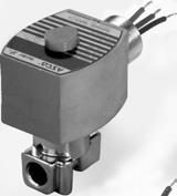 4 qwer Direct Acting General Service Solenoid Valves Brass or Stainless Steel Bodies 1/8" to 3/8" NPT NC NO 2/2 SERIES 8262 8263 Features Reliable, proven design with high flows.