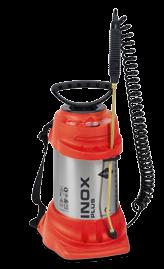 High compression sprayers for cleaning: INOX PLUS and INOX SUPER EXTREME Highest stainless steel quality The intelligent sprayer concept for efficient distribution of liquids INOX PLUS INOX SUPER