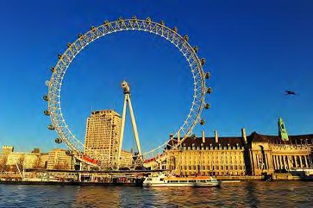 Q5.The London Eye is one of the largest observation wheels in the world. Angelo Ferraris/Shutterstock The passengers ride in capsules. Each capsule moves in a circular path and accelerates.