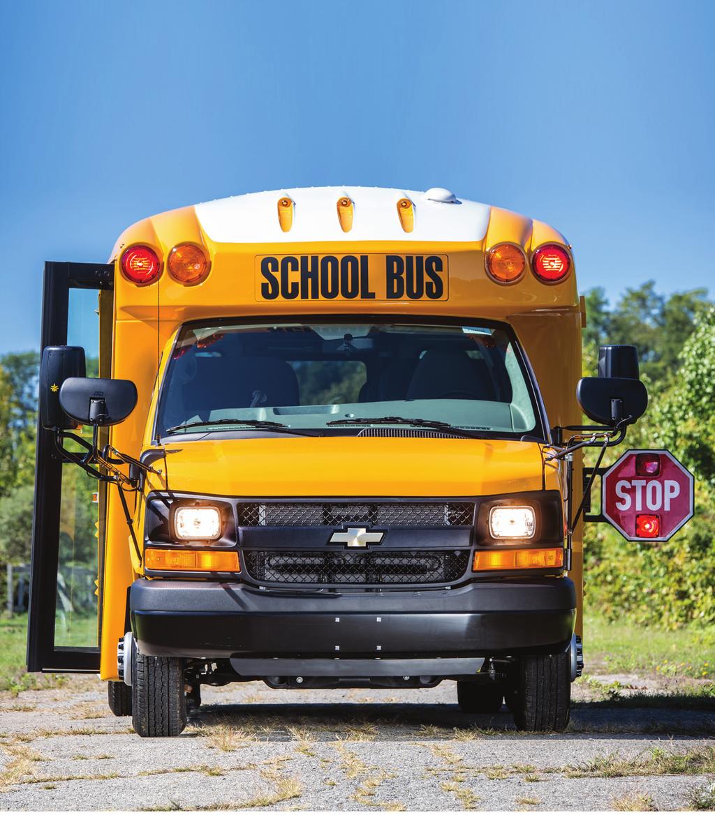 ENGINEERED FOR THE PEOPLE WHO USE THEM EVERY DAY. From the moment you see that signature aerodynamic design, you know you re looking at a Trans Tech school bus.
