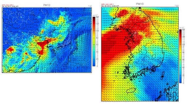 of Environment China, Japan and South Korea are all located on the latitude where the Westerlies affect, so both South Korea and Japan are directly
