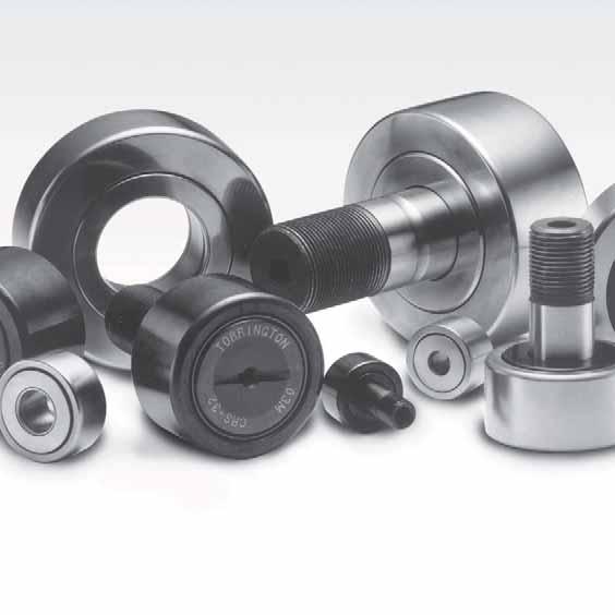 Stud Type and Yoke Type Track Rollers TRK ROLLERS Overview: Track rollers (also known as cam followers) are characterized by their thick-walled outer rings that run directly on a track.
