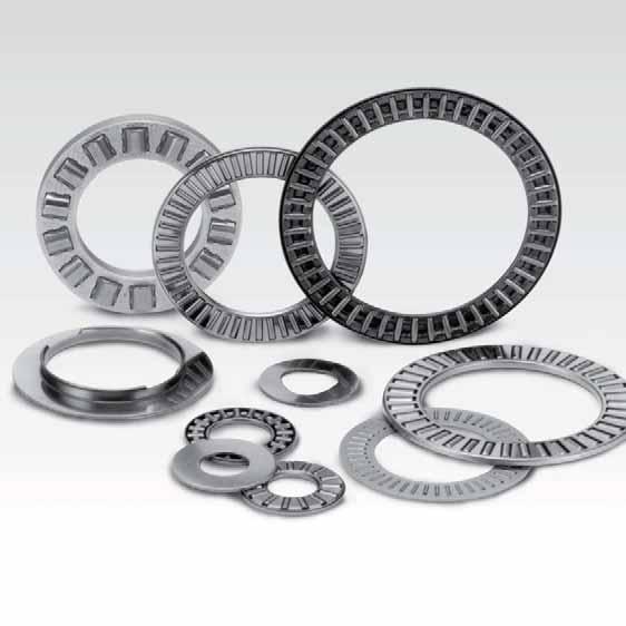 Needle Roller Thrust Bearings, ssemblies, Washers THRUST BERINGS, SSEMBLIES, WSHERS Overview: Needle roller and cage thrust assemblies are complements of small diameter needle rollers arranged in a