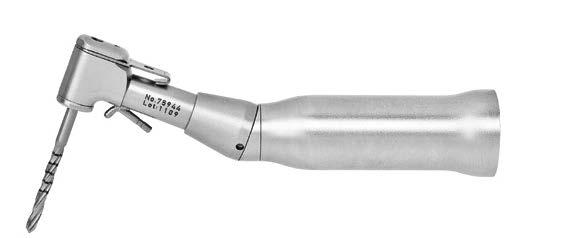 Handpieces for implantological applications Fully autoclavable Contra Angles made of medical stainless steel, solid and durable,