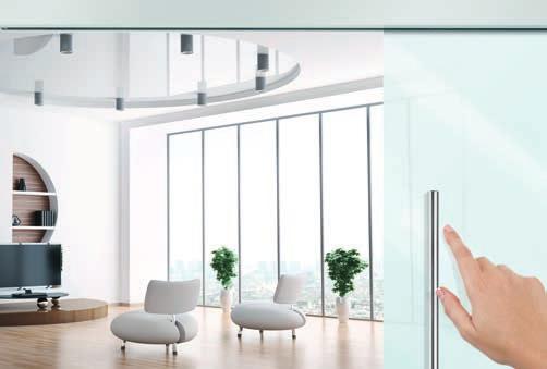 MUTO MANUAL SLIDING DOOR SYSTEM for convenience MUTO user-friendly comfort features, individually configurable.
