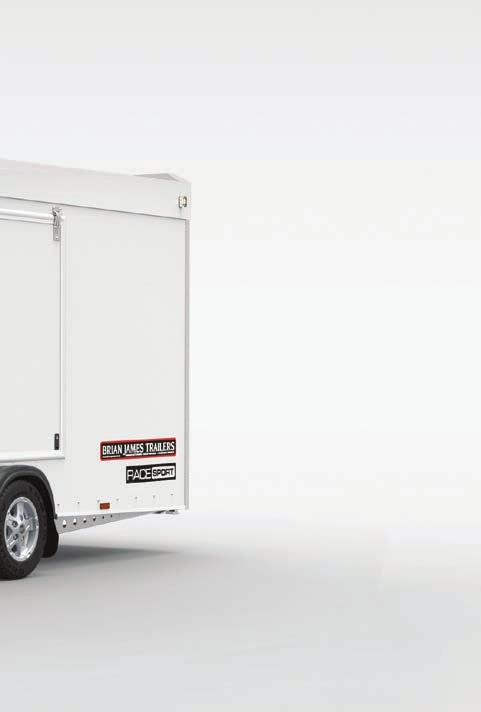 Enclosed transport, realised Enclosed trailer transportation is a well understood and valued concept, proven by its growing popularity. Preservation and security are the concept highlights.