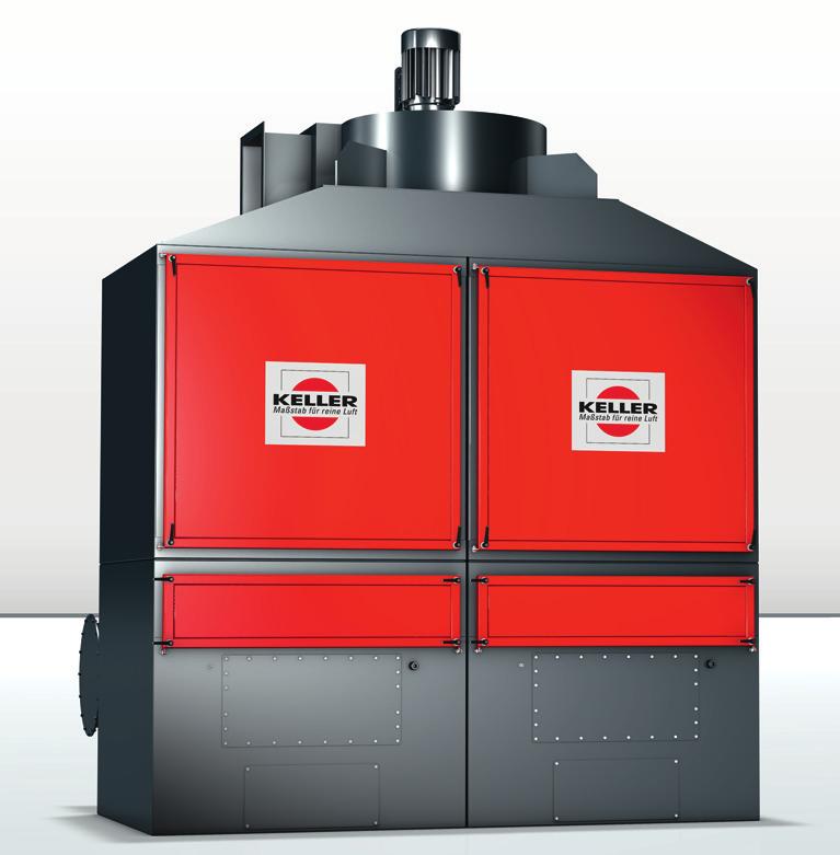AERO the ultimate solution Installation in line as a central separator.