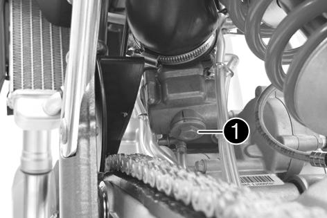 15 TUNING THE ENGINE 70 Turn idle air adjusting screw slowly in a clockwise direction until the idle speed begins to fall.