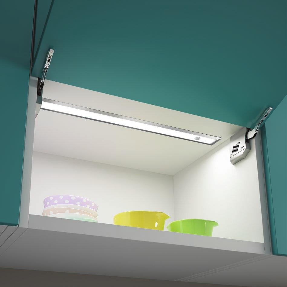 Ledye Profile Recessed LED profile ideal for blind or through milled groove installation Ideal for under shelves, under cabinets and in cabinets Supplied in 3 metre