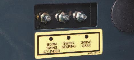 Lever direction Vertical : Single acting piping (Breaker) Horizontal : Double acting piping