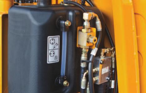 Proportional Auxiliary Hydraulic System -Opt: Proportional Control Switch for better speed control