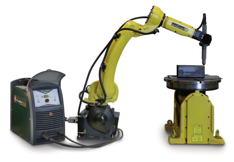 ROBOTIC SHARK 155-MR represents the best solution for setting all the functions and cutting current directly from CNC system without going back to the machine.