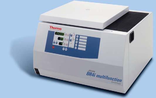 The Jouan B4i Series - Designed for Accuracy and Simplicity With its user-friendly controls and flexible design, the Jouan B4i/BR4i multifunction centrifuge series makes it easy to quickly prepare
