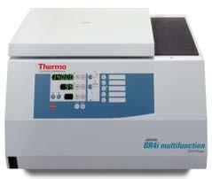 Complete Sample Preparation Solutions Jouan B4i and BR4i Multifunction Centrifuge Specifications Specifications B4i (ventilated) BR4i (refrigerated) Max Capacity Swing-out 4 x 200 ml 4 x 200 ml Fixed
