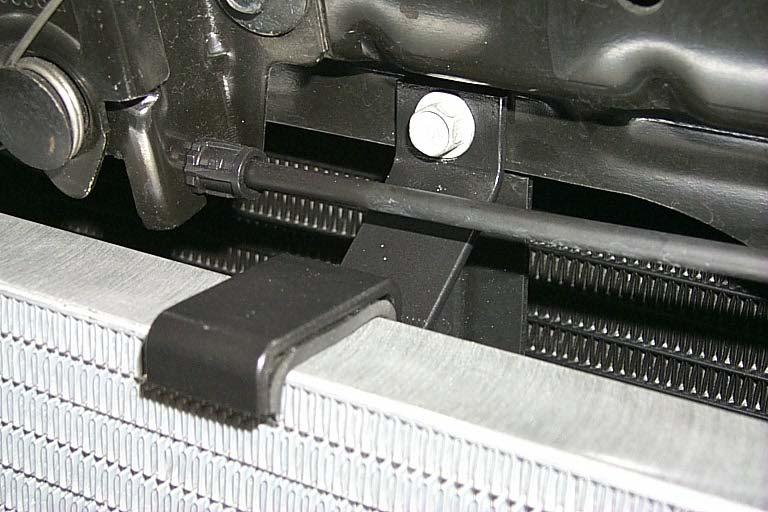For vehicles without a transmission cooler, a bolt and nut are supplied. 161.