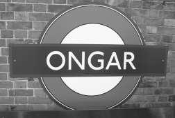 Roger Wright, Chairman of the Epping Ongar Railway invited LU Managing Director Mike Brown MVO to unveil the sign which, we are told, will later be placed trackside.