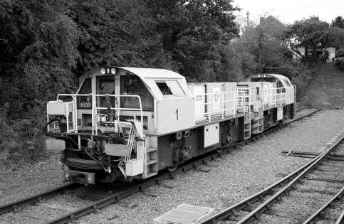 January 2014 7 Left: A late decision in the planning process was to have four Schöma diesels available, two providing the power and two as a standby.