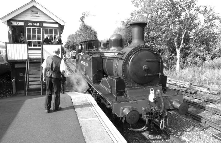 Above: As well as the Cravens unit working on the Epping Ongar Railway 26-28 September 2014, another show stopper was Metropolitan E Class No.1, which has featured significantly in recent months.