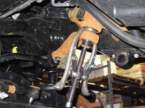 FRONT INSTALLATION: FRONT DISASSEMBLY: Before you do anything it makes the installation easier if you loosen your front stock shocks