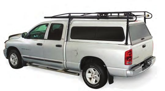 RACKS FOR TRUCKS WITH SHELLS HEAVY-DUTY PRO II CARGO RACK Camper Shell Front Mount Assembly