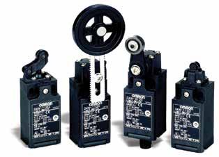 Safety Switches & Operator Controls D4N S238 Safety Limit Switch Upgraded safety limit switches based on the popular D4D, providing a full lineup conforming to international standards Lineup includes