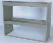 DC Exclusive DC A Shelf Cabinets can be used free standing or are perfect for stacking with our lockable drawer units.