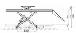 and versions: For long and heavy vehicles Scissor lifts can be relocated within the