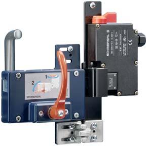 Safety door-handle system with solenoid interlock AZM 161 88 max. 100 60 max.