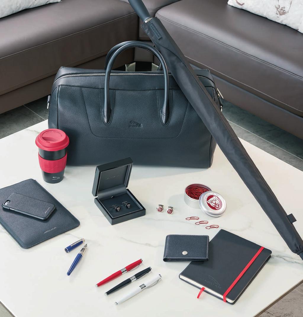 PREPARE FOR AN URBAN ADVENTURE A RANGE OF GIFTS AND TRAVEL ACCESSORIES THAT S DISTINCTIVELY JAGUAR. FROM LEATHER WALLETS TO MUGS AND PHONE CASES, IT S THE COLLECTION THAT FITS IN EVERYWHERE.