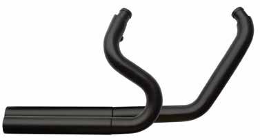60-363 Black exhaust pipes for Softail 86-11 with heat shield ULTIMA COMPETITION EXHAUST SYSTEMS FORSPORTSTER 04 - Later 60-364 Complete competition exhaust system includes heat