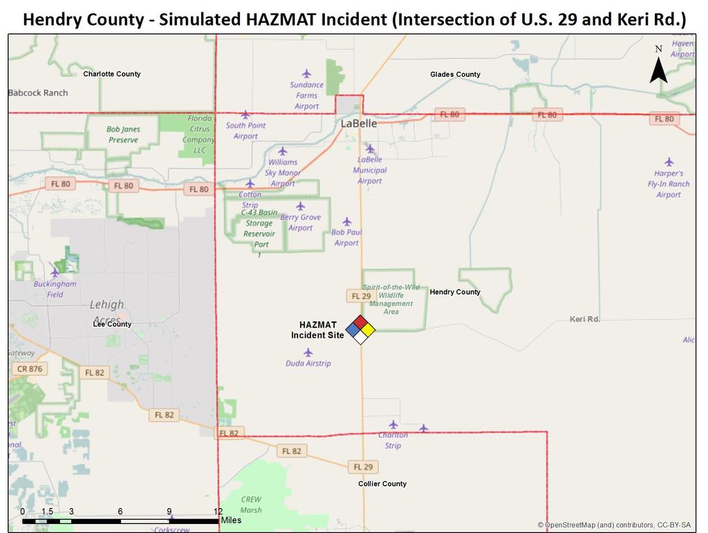 HazMat Response to Worst-Case Scenarios (Rural Areas) Scenario(s) Considering the analysis conclusions, it can be assumed that the most probable worst-case scenarios involving transportation that may