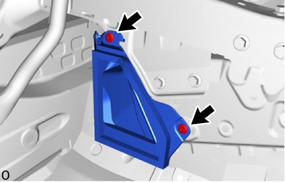 3 HYBRID BATTERY INTAKE DUCT Hint Use the same procedure described for the No.