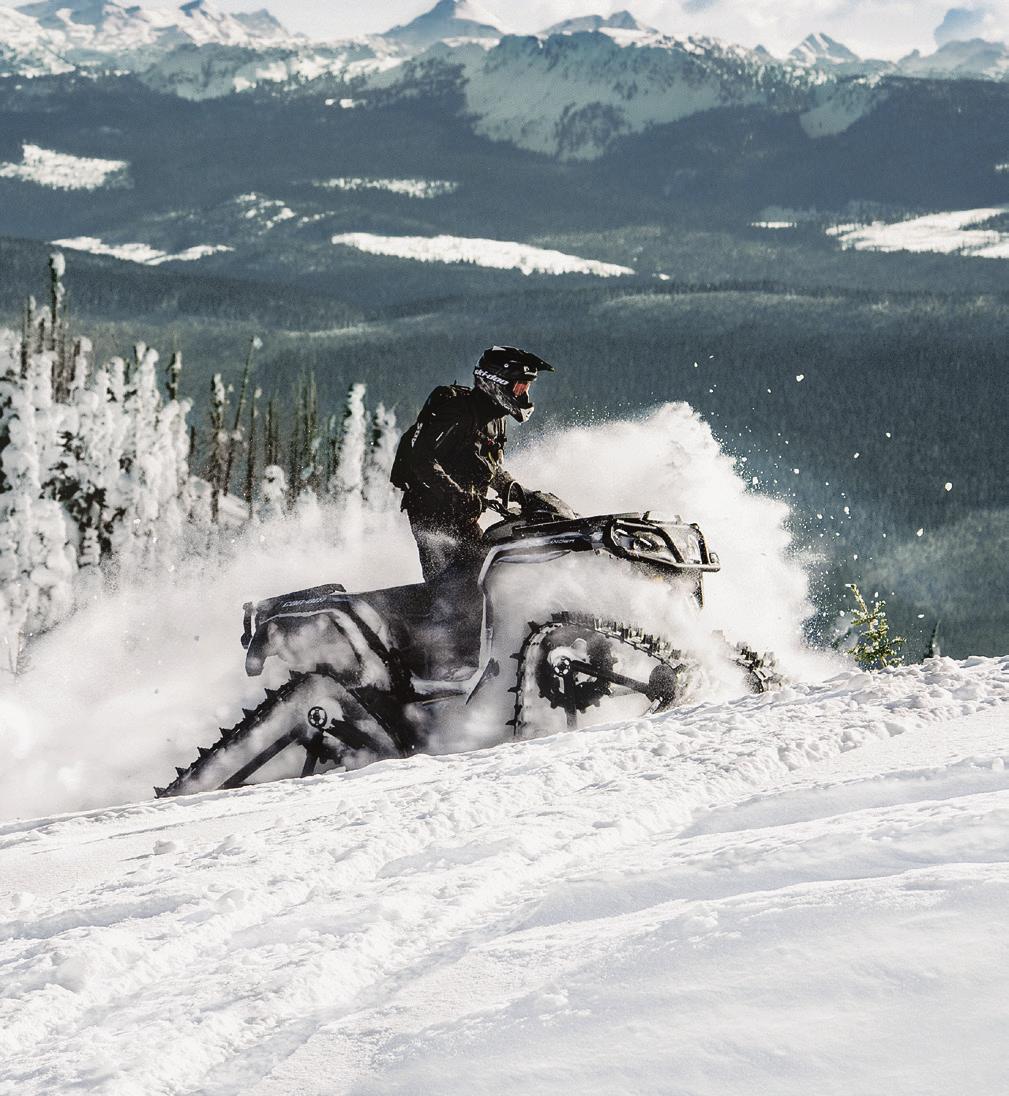 with our purpose-built track systems: choose Apache Backcountry for