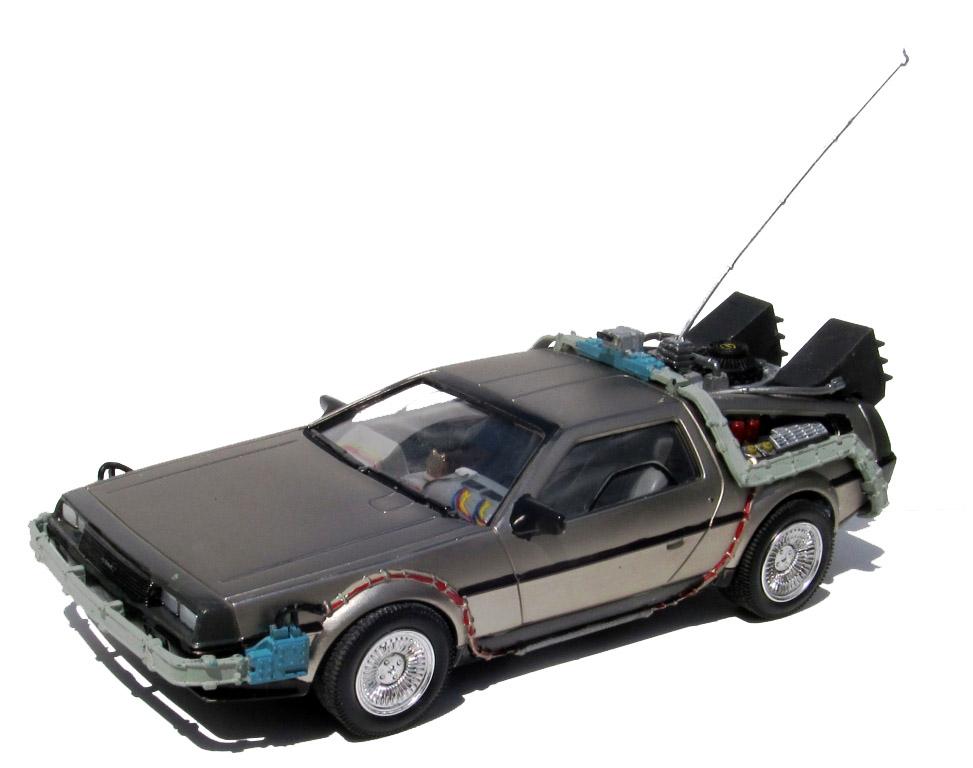 Right On Replicas, LLC Step-by-Step Review 20150921* Time Machine Mk I (Original - Back To The Future) 1:25 Scale Polar Lights Model Kit #POL911 Review Marty: "Wait a minute. Wait a minute. Doc, uh.