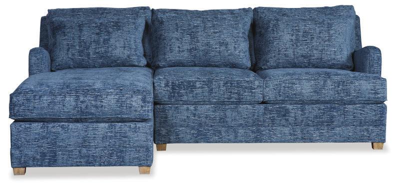 Kent Left Arm Chaise H37 W31 D69 IW27 AH26 SH20 SD49 Right Arm Loveseat H37 W58 D41 IW27 AH26 SH20 SD49 Style #69 LAC RALS Shown as Armless Sofa and Right and Left Arm Chaise Lounges.