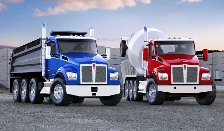 KENWORTH THE WORLD S BEST. BOLD INTELLIGENT PRODUCTIVE T880S Dump and Mixer A TRUCK THIS ADVANCED COULD TAKE YOU PLACES YOU VE NEVER BEEN.