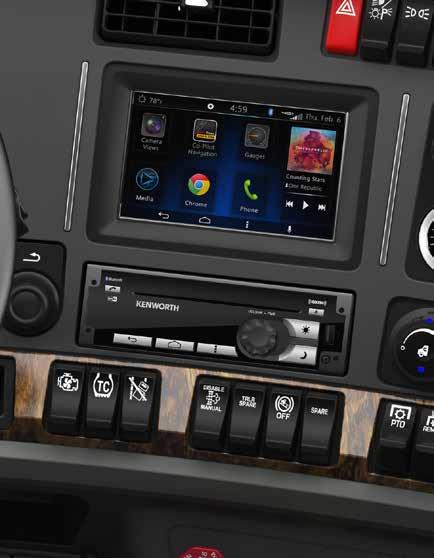 NAV+ HD audio features AM/FM/Weather bands, CD player, USB port for memory devices containing