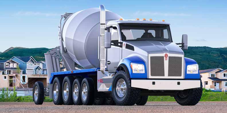 KENWORTH THE WORLD S BEST. BOLD INTELLIGENT PRODUCTIVE T880S Bridge Formula Mixer THE RUGGED-DUTY, ALL-BUSINESS WORK TRUCK YOU CAN COUNT ON.