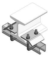 BEAM CLAMPS EzyStrut beam clamps are manufactured to suit a wide variety of applications and