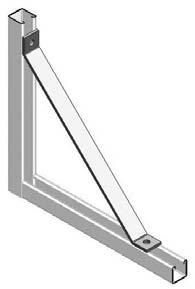 ANGLE & ADJUSTABLE FITTINGS EzyStrut mild steel framing components are manufactured from