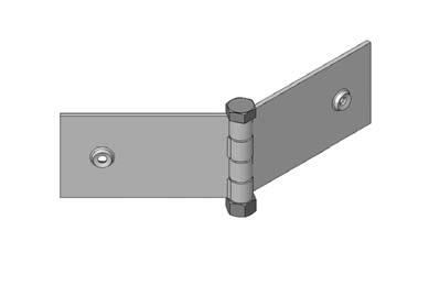 Order fasteners separately for installation. 2 x HS820H (per splice plate) Ordering Code To suit Weight N1 VS _ Nema 1 0.