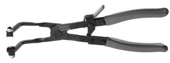 KL-0121-22 KL-0121-22, KL-0121-23, KL-0121-24, KL-0121-25 Hose Clip Pliers with locking ratchet KL-0121-23 For replacement of hose-clips on Fuel-lines, Oil-pipes and water-hoses, which are not