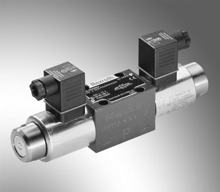 1/12 4/3, 4/2 nd 3/2 directionl vlve with wet-pin DC solenoids RE 
