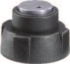 relieving cap and pressure relieving cap that will leak under vacuum.