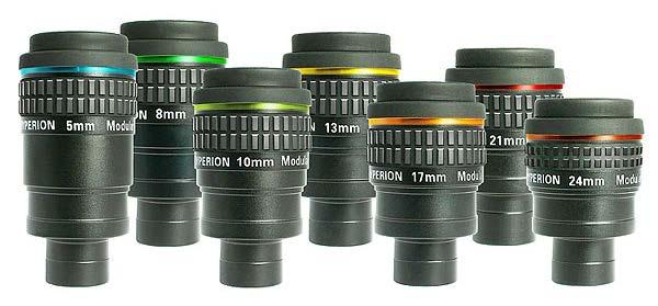 Eyepieces A lens (or a combination of