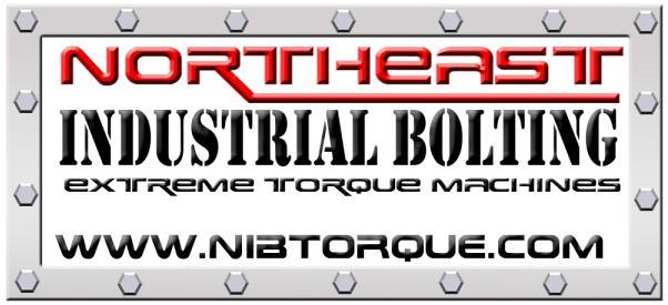 . RECOMMENDED TORQUE FOR B-7 BOLTS