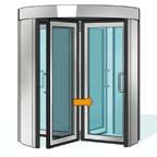 Revolving Doors RDR Basic equipment RDR-C03 Note Construction outside diameter 2100 3600 entrance and emergency escape width see schedule page 6 total height 2300 passage height 2100 including