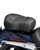 DYNA 133 Seating d. Detachable passenger Pillion Styled to complement stock or accessory solo seats, this Passenger Pillion delivers maximum passenger comfort on the road.